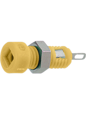 SKS Kontakttechnik - MBI 1 YELLOW - Socket ? 2 mm yellow CAT I N/A, MBI 1 YELLOW, SKS Kontakttechnik