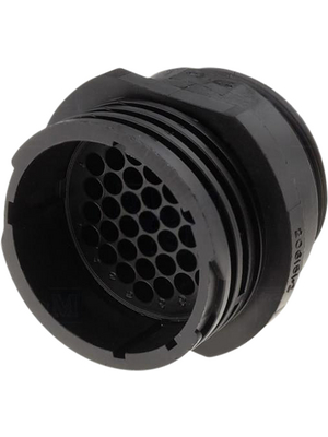 TE Connectivity - 206151-2 - Receptacle CPC1 Poles=37, accepts male contacts / Free hanging/cable mount, 206151-2, TE Connectivity