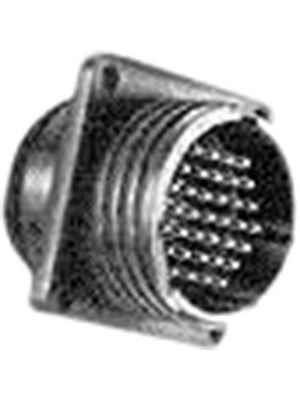 TE Connectivity - 182922-1 - Receptacle CPC1 Poles=9, accepts male contacts / Square Flange, 182922-1, TE Connectivity