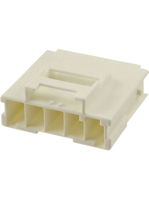 TE Connectivity - 1-1971771-7 - Female Housing Pitch6 mm Poles 1 x 5 Single row / Free hanging/cable mount Power Triple Lock, 1-1971771-7, TE Connectivity