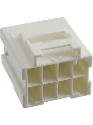 TE Connectivity - 1-1971774-4 - Female Housing Pitch6 mm Poles 2 x 4 Multi row / Free hanging/cable mount Power Triple Lock, 1-1971774-4, TE Connectivity