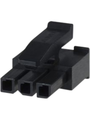 TE Connectivity - 1445022-3 - Crimp housing Pitch3 mm Poles 1 x 3 MATE-N-LOK Micro, 1445022-3, TE Connectivity