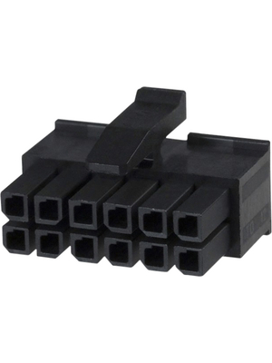 TE Connectivity - 1-794617-2 - Crimp housing Pitch3 mm Poles 2 x 12 MATE-N-LOK Micro, 1-794617-2, TE Connectivity