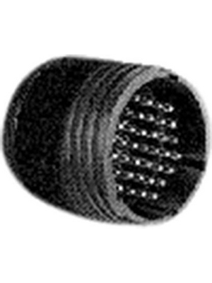 TE Connectivity - 206705-2 - Receptacle CPC1 Poles=9, accepts male contacts / Free hanging/cable mount, 206705-2, TE Connectivity