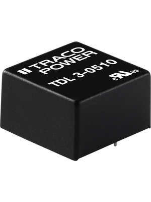 Traco Power - TDL3-0510 - DC/DC converter 4.5...10 VDC 3.3 VDC, TDL3-0510, Traco Power