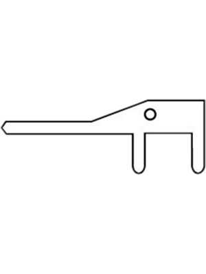 Vogt - 1080a.68 - Solder pin Tin-plated brass 1.3 mm N/A, 1080a.68, Vogt