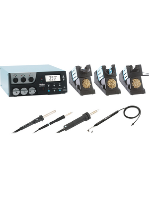 Weller - WR3000M + DVX80 - Soldering and desoldering unit 420 W F (CEE 7/4), WR3000M + DVX80, Weller