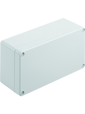 Weidmller - KLIPPON K51 RAL7001 - Metal enclosure, grey, 220 x 81 x 120 mm, Aluminium / Powder coated, IP 68, KLIPPON K51 RAL7001, Weidmller