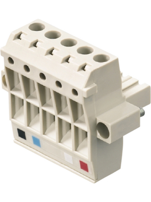 Weidm��ller - BLDZ  DN5.08/05/180F GY BX PRT - PCB Pluggable Terminal Block Series OMNIMATE Signal Clamp Terminals 5P, BLDZ  DN5.08/05/180F GY BX PRT, Weidm��ller