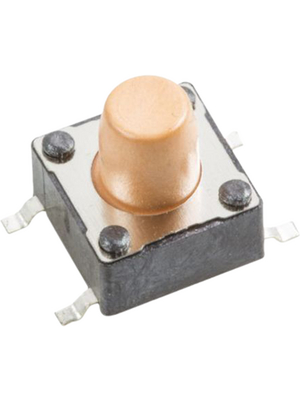 Wrth Elektronik - 430152070836 - Tact Switch SMT 12 VDC 50 mA orange, 430152070836, Wrth Elektronik