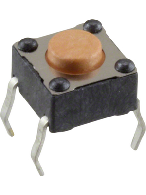 Wrth Elektronik - 430156043736 - Tact Switch THT 12 VDC 50 mA orange, 430156043736, Wrth Elektronik