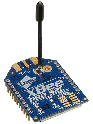Digi - XB24CAWIT-001 - XBee? through-hole module  2.4 GHz 6.3 mW, wire antenna, XB24CAWIT-001, Digi