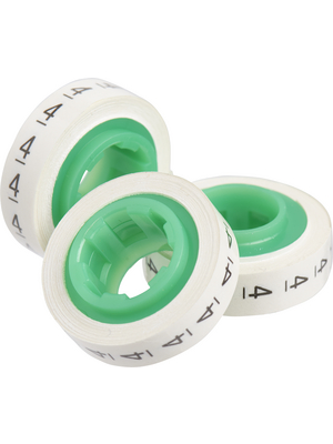 3M - SDR4B - Cable marking systems in individual dispensers 2.5 m 5.45 mm 3000 pcs black on white, SDR4B, 3M