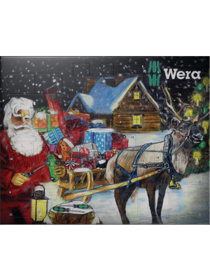 Wera - ADVENTSKALENDER 7 VE 1 WERA - Advent Calendar Tool kit 24 p., ADVENTSKALENDER 7 VE 1 WERA, Wera