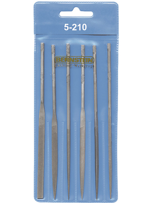 Bernstein - 5-210 - 6-part needle file set 140 mm, 5-210, Bernstein