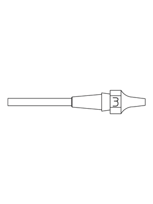 Weller - XDS 3 - Desoldering tip, XDS 3, Weller