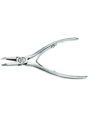 Bernstein - 33-235 - Electronics side-cutting pliers, Inox without bevel, 33-235, Bernstein