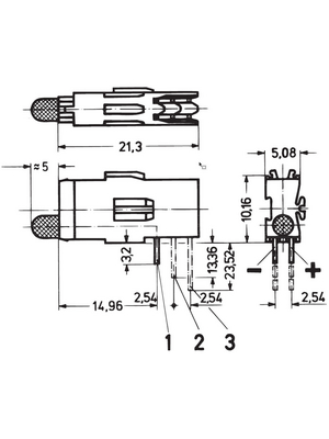 Pentair Schroff - 69004-059 - PCB LED 3.2 mm round red standard / mounting plane 1, 69004-059, Pentair Schroff