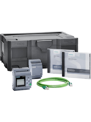 Siemens - 6ED1057-3BA00-0AA8 - Starter Kit LOGO!8 Integrated display 12/24 VDC 0...+50 C, 6ED1057-3BA00-0AA8, Siemens