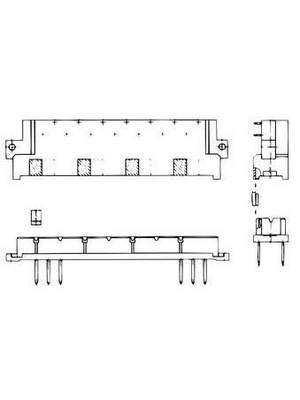 Pentair Schroff - 21101-252 - Coding peg, 21101-252, Pentair Schroff