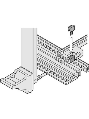 Pentair Schroff - 24560-256 - ESD Clips, 24560-256, Pentair Schroff