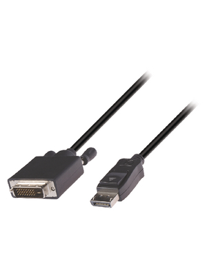 Valueline - VLCP37200B20 - Monitor cable 2.00 m black, VLCP37200B20, Valueline
