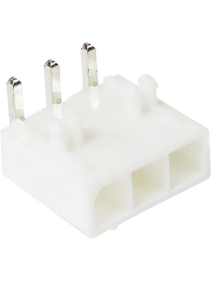 Molex - 39-30-3036 - Male header Pitch4.2 mm Poles 3 Single row / 90 / with shroud Mini-Fit Jr, 39-30-3036, Molex