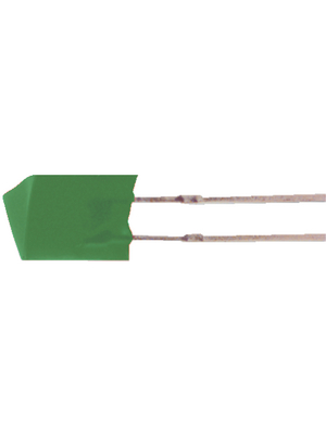 Kingbright - L-323GDT - LED green triangular 5.6 x 4.9 mm, L-323GDT, Kingbright