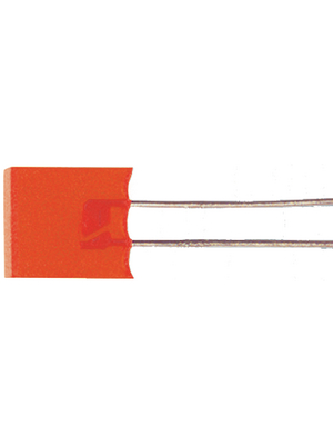 Kingbright - L-153IDT - LED red rectangular  2.3 x 7 mm, L-153IDT, Kingbright