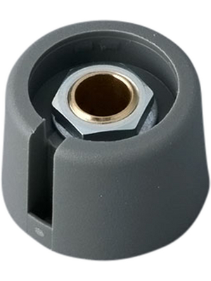 OKW - A3023068 - Control knob with recess grey 23 mm, A3023068, OKW