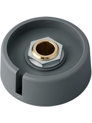 OKW - A3040088 - Control knob with recess grey 40 mm, A3040088, OKW