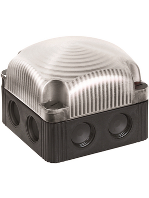 Werma - 853 400 60 - LED Beacon, Continuous, clear, 115...230 VAC, 853 400 60, Werma