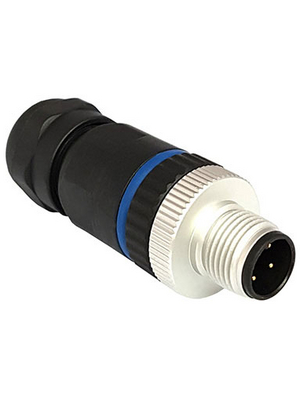Bulgin - PXPPAM12FIM05ASTPG9 - Cable plug M12 Poles 5, PXPPAM12FIM05ASTPG9, Bulgin