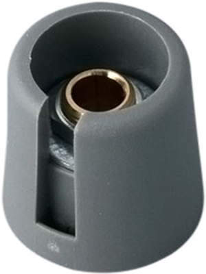 OKW - A3016068 - Control knob with recess grey 16 mm, A3016068, OKW