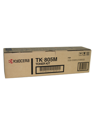 Kyocera - TK-805M - Toner magenta KM-C 850 10'000 pages, TK-805M, Kyocera