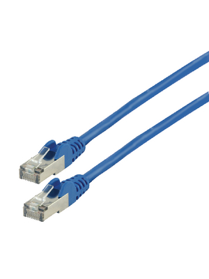 Valueline - VLCP85210L0.25 - Patch cable CAT6 F/UTP 0.25 m blue, VLCP85210L0.25, Valueline