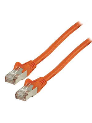 Valueline - VLCP85210O0.25 - Patch cable CAT6 F/UTP 0.25 m orange, VLCP85210O0.25, Valueline