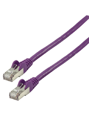 Valueline - VLCP85210U2.00 - Patch cable CAT6 F/UTP 2.00 m purple, VLCP85210U2.00, Valueline