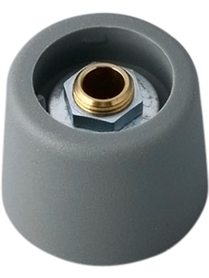 OKW - A3120048 - Control knob without recess grey 20 mm, A3120048, OKW