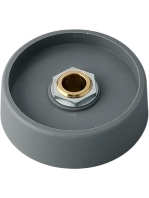 OKW - A3150088 - Control knob without recess grey 50 mm, A3150088, OKW