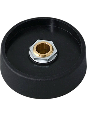 OKW - A3150089 - Control knob without recess black 50 mm, A3150089, OKW