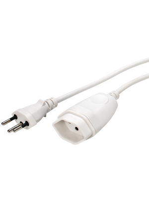 Steffen - 0302163 - Extension cables CH Type 12 CH Type 13 white, 0302163, Steffen