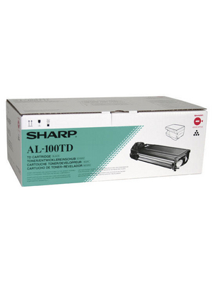 Sharp DAT - AL-100TD - Toner/Developer black AL-1000/1200/1220 6000 pages, AL-100TD, Sharp DAT