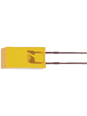 Kingbright - L-1553YDT - LED yellow square 5 x 5 mm, L-1553YDT, Kingbright