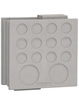 Icotek - DT 1 - Cable Grommets, Large 12 x 6.5 mm, 2 x 12.2 mm, DT 1, Icotek