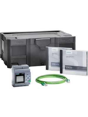 Siemens - 6ED1057-3BA02-0AA8 - Starter Kit LOGO!8 Integrated display 115/230 VAC/DC 0...+50 C, 6ED1057-3BA02-0AA8, Siemens