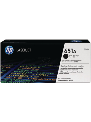 Hewlett Packard (DAT) - CE340A - Toner 651A black, CE340A, Hewlett Packard (DAT)