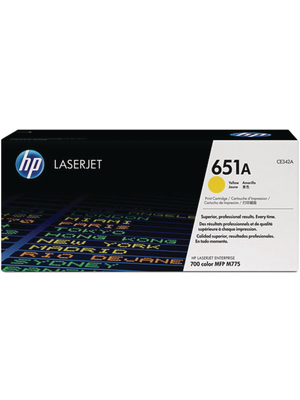 Hewlett Packard (DAT) - CE342A - Toner 651A yellow, CE342A, Hewlett Packard (DAT)