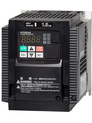 Hitachi - WJ200-004HF - Frequency converter WJ200 0.37 kW, 380...480 VAC 3-phase, WJ200-004HF, Hitachi