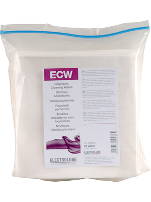 Electrolube - ECW025 - Cleaning cloths N/A, ECW025, Electrolube